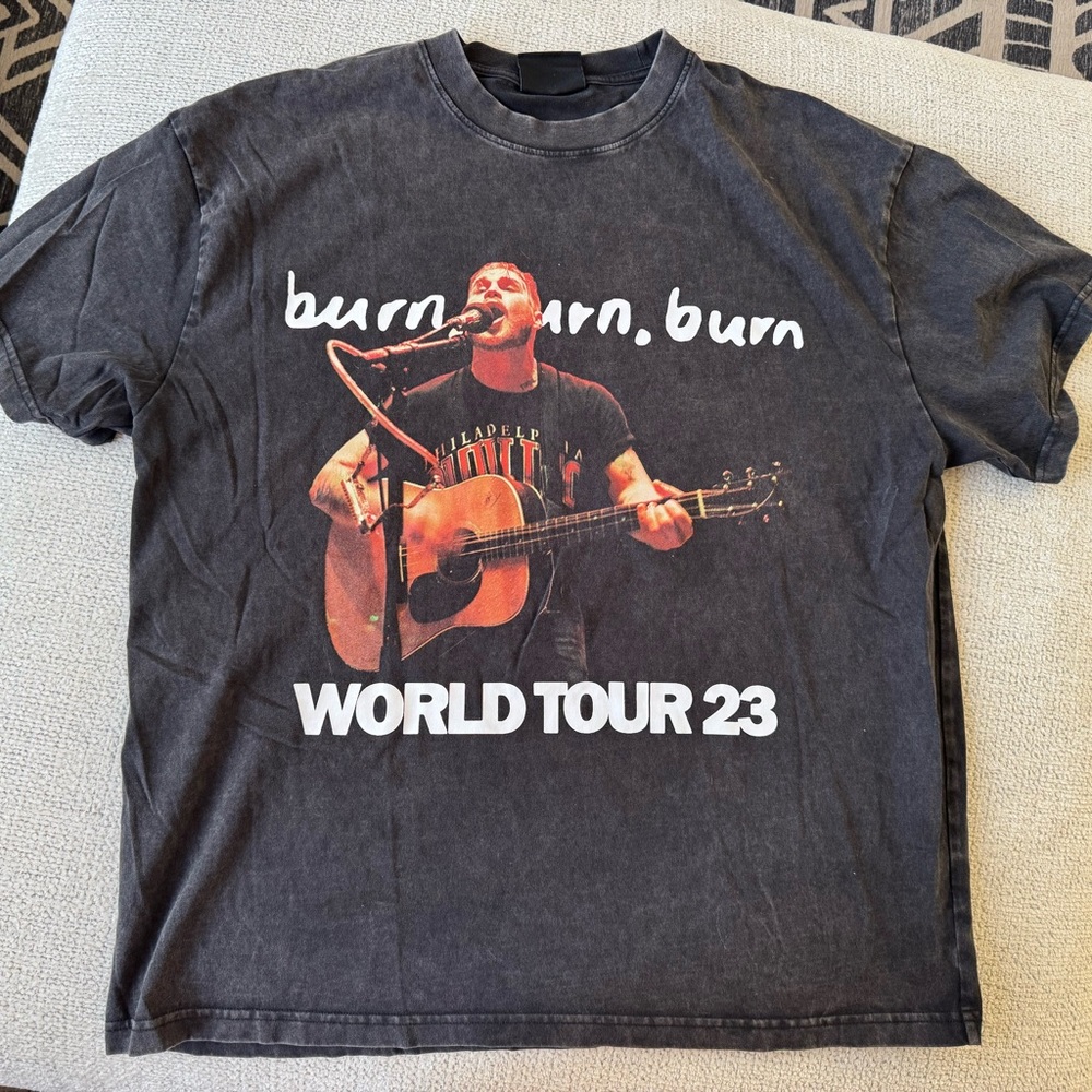 Burn Burn Burn World Tour 23 Graphic T-Shirt